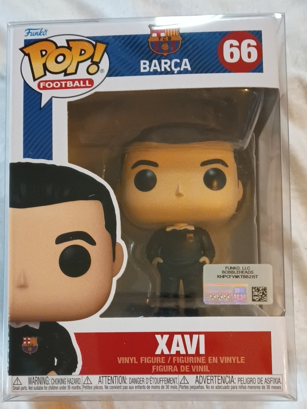 Funko Pop! Xavi Vinyl Figure - Black Outfit with Red Accent